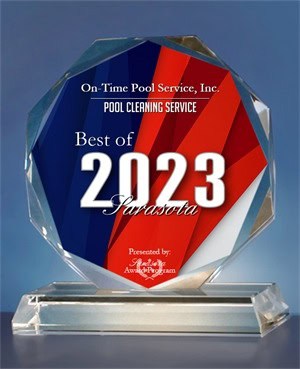 Best of Sarasota Award in the Pool Cleaning Service