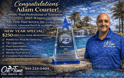 Adam Courter Named IPSSA “Pool Professional of Tomorrow” 2025
