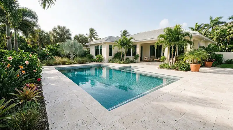 Pool renovation and repair in Longboat Key, Florida